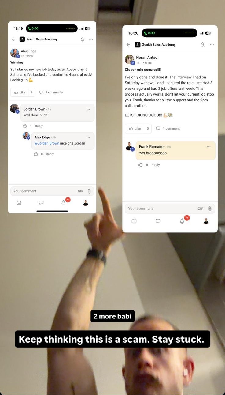 Member win screenshot