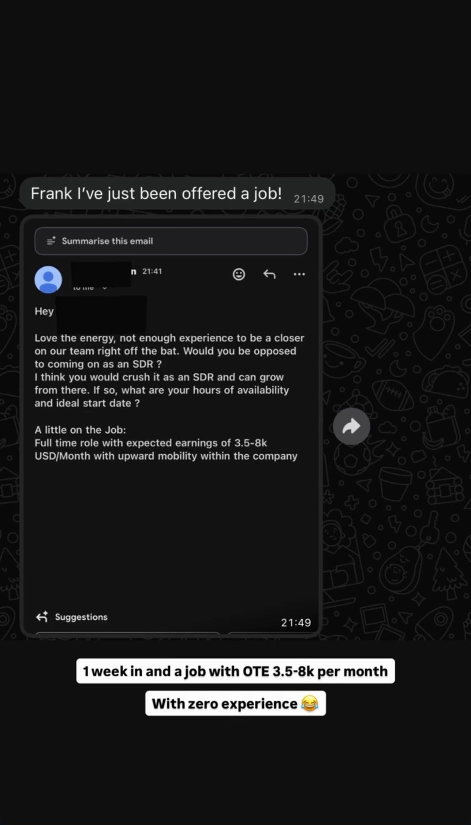 Member win screenshot